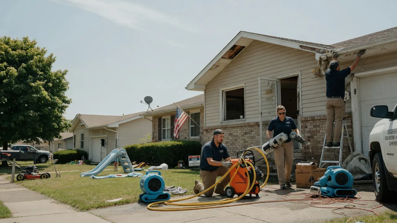 Water Damage Restoration in South Roxana, IL near me
